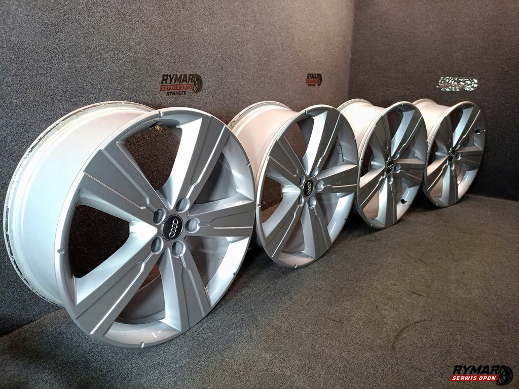 4x Alufelge 20 Zoll 8.0" 5x112 28ET Glanz Silber 4M0071490 Audi Q7 Rim Wheel FEL2356308514td