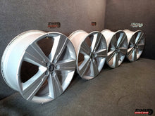 Laden Sie das Bild in den Galerie-Viewer, 4x Alufelge 20 Zoll 8.0" 5x112 28ET Glanz Silber 4M0071490 Audi Q7 Rim Wheel FEL2356308514td