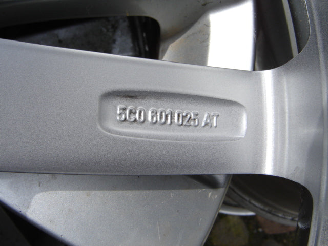1x Alufelge 20 Zoll 8.0" 5x112 48ET Glanz Grau 5C0601025AT VW Passat New Beetle FEL6900642522jp