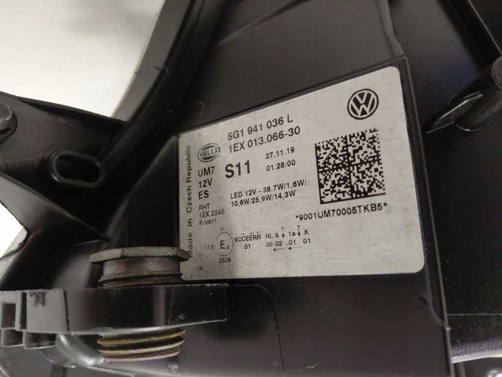 Frontscheinwerfer VW Golf VII 5G1941036L Rechts Scheinwerfer Headlight SCH9922420069gj