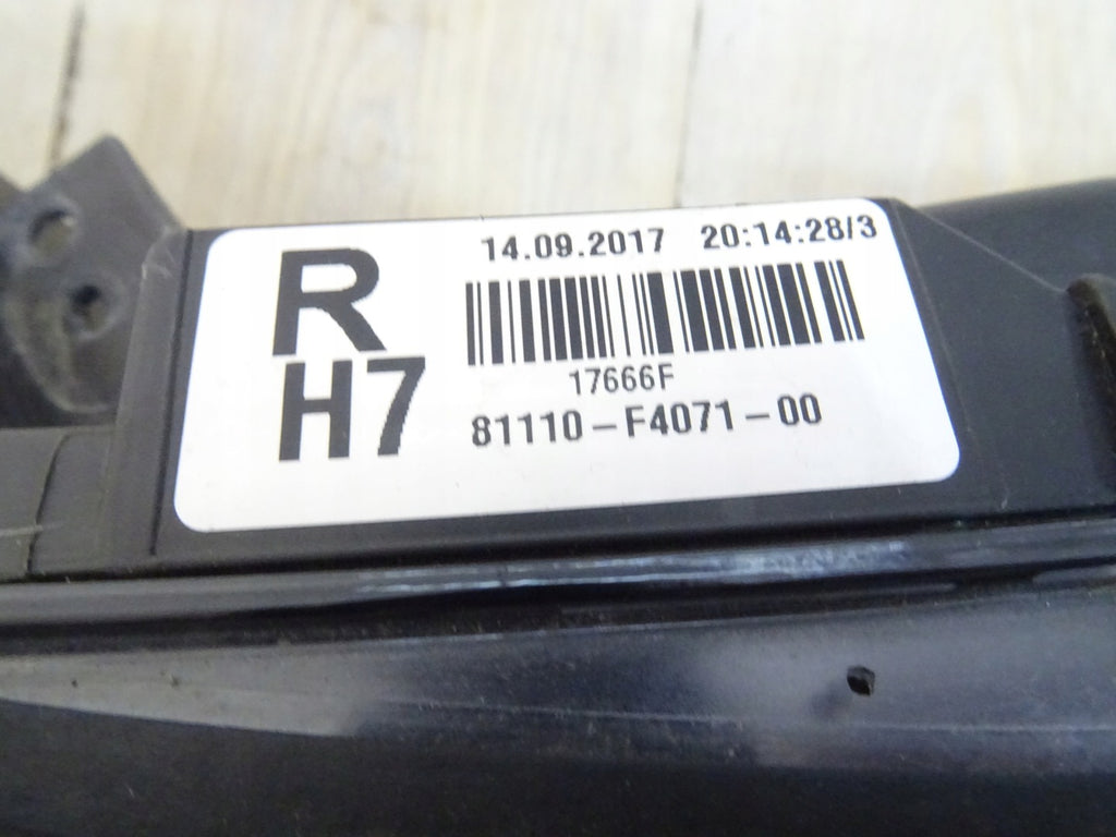 Frontscheinwerfer Toyota C-Hr 81110-F4071-00 Rechts Scheinwerfer Headlight SCH7765903697lm