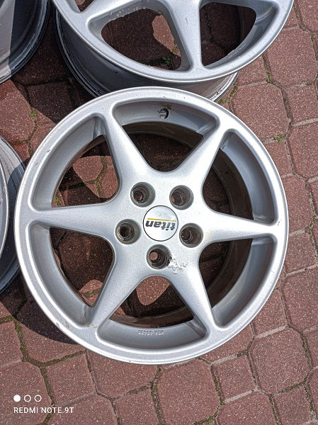 4x Alufelge 16 Zoll 7.0" 5x114.3 Z9370640S Hyundai Rim Wheel FEL9200725146yj