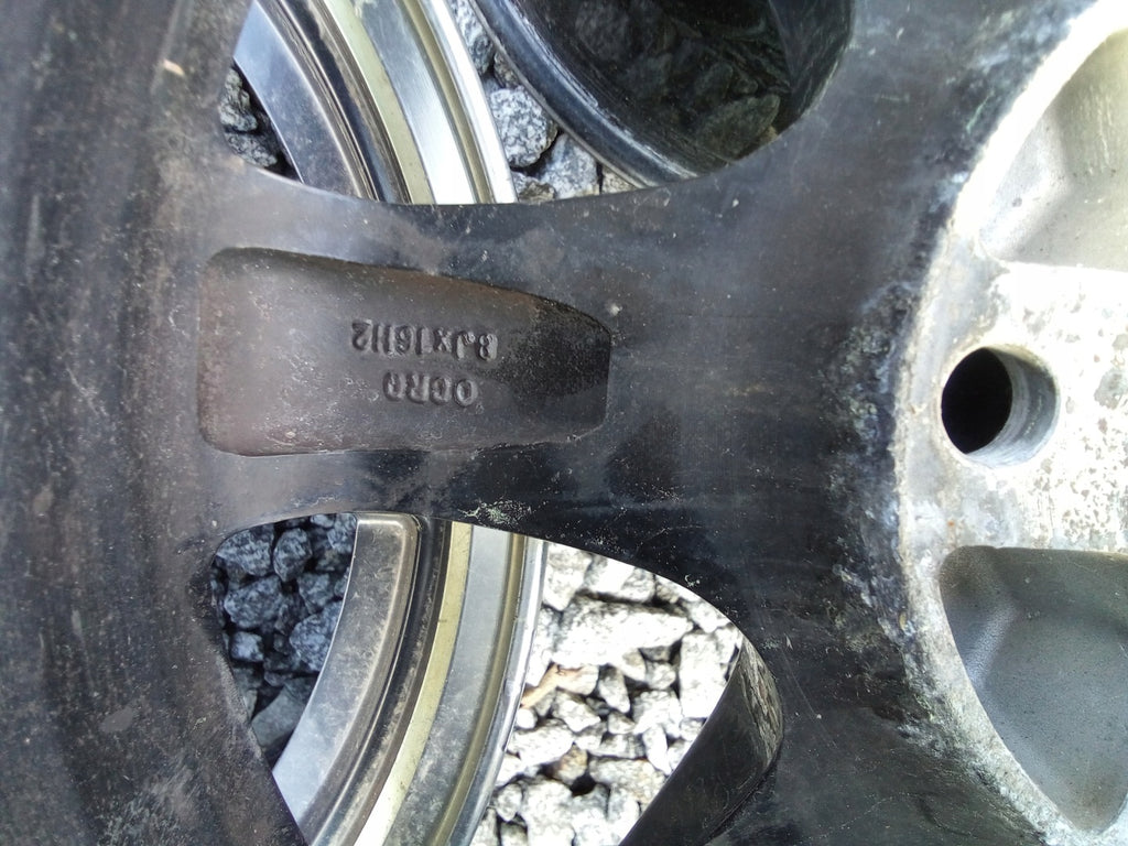 4x Alufelge 16 Zoll 8.0" 6x114.3 35ET KBA48617 Rim Wheel FEL4782215472xj
