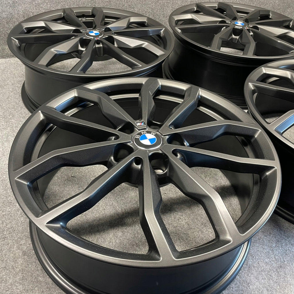 4x Alufelge 18 Zoll 6.5" 5x112 41ET Glanz Grau 6877550 BMW F39 X1 F48 Rim Wheel FEL1588261875gj