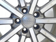 Load image into Gallery viewer, 1x Alufelge 18 Zoll 8.0" 5x112 46ET Glanz Grau 8V0601025AR Audi A3 Rim Wheel FEL2685681919kj