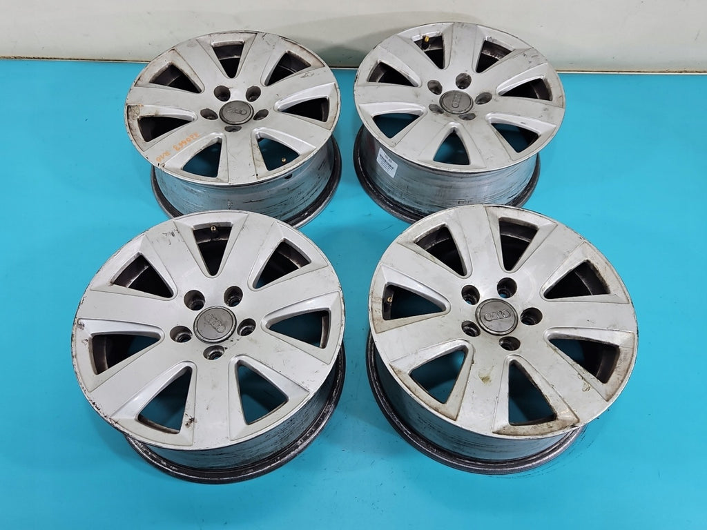 4x Alufelge 16 Zoll 7.0" 5x112 42ET Audi A6 C6 Rim Wheel FEL2746734377wd