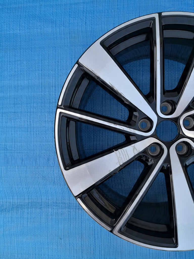 1x Alufelge 19 Zoll 9.0" 5x108 53ET Glanz Schwarz 32134523 Polestar 1 Rim Wheel