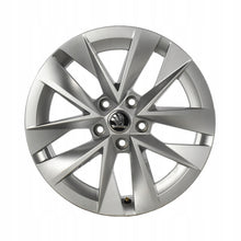 Load image into Gallery viewer, 1x Alufelge 17 Zoll 7.0" 5x112 46ET Glanz Silber 5E3601025E Skoda Octavia Iv FEL2408488437uo