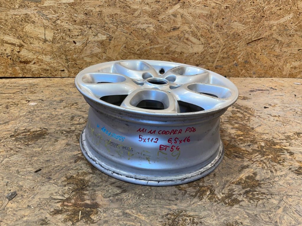 1x Alufelge 16 Zoll 6855103 Mini F56 F55 Rim Wheel FEL7433775289ay
