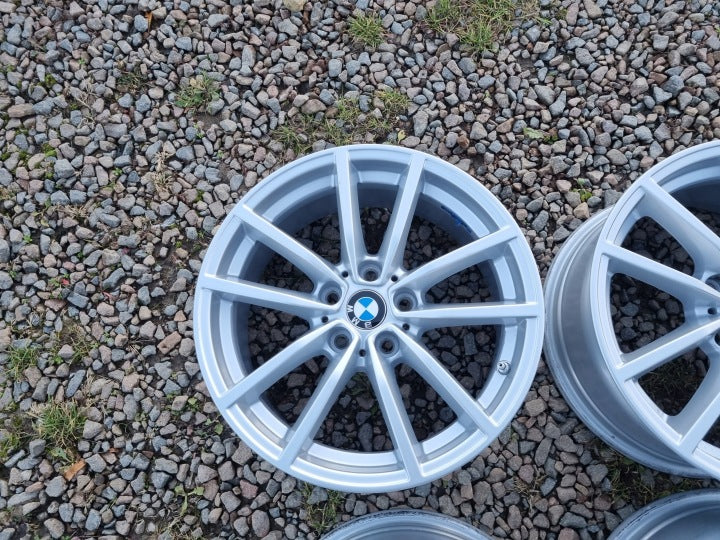 4x Alufelge 17 Zoll 7.5" 5x112 30ET Glanz Silber 6883520 BMW 3 G20 Rim Wheel FEL8874084653of