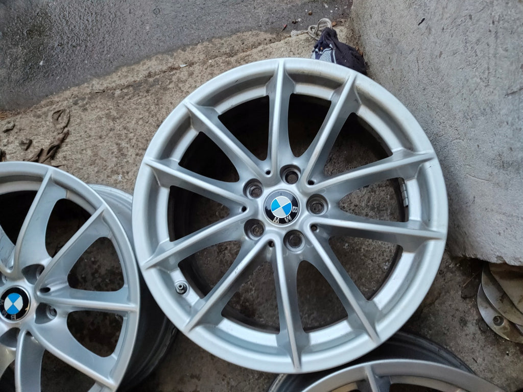 4x Alufelge 17 Zoll 7.5" 5x112 27ET Glanz Silber 6868217 BMW Rim Wheel FEL7676628600eu