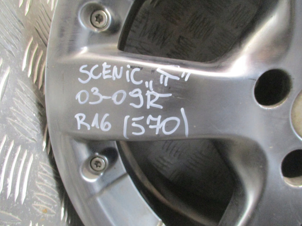4x Alufelge 16 Zoll 7.0" 5x108 Renault Scenic Rim Wheel FEL5704602292ts