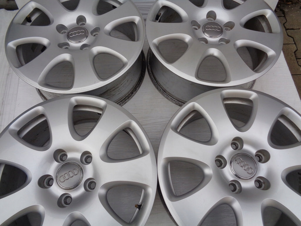 4x Alufelge 18 Zoll 7.5" 5x130 53ET Glanz Silber 4L0601025 Audi Q7 Cayenne FEL4378261985ng