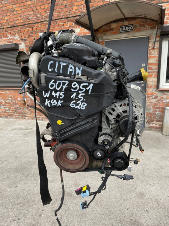 Motor Mercedes-Benz Citan W415 K9K628 1.5 DCI 2012 Diesel Engine Komplett MOT2078104085hg