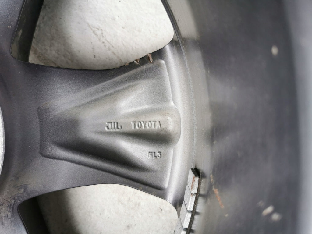 1x Alufelge 17 Zoll 7.0" 5x114.3 39ET Glanz Graphit PZ49M-X0670- Mg Rav 4