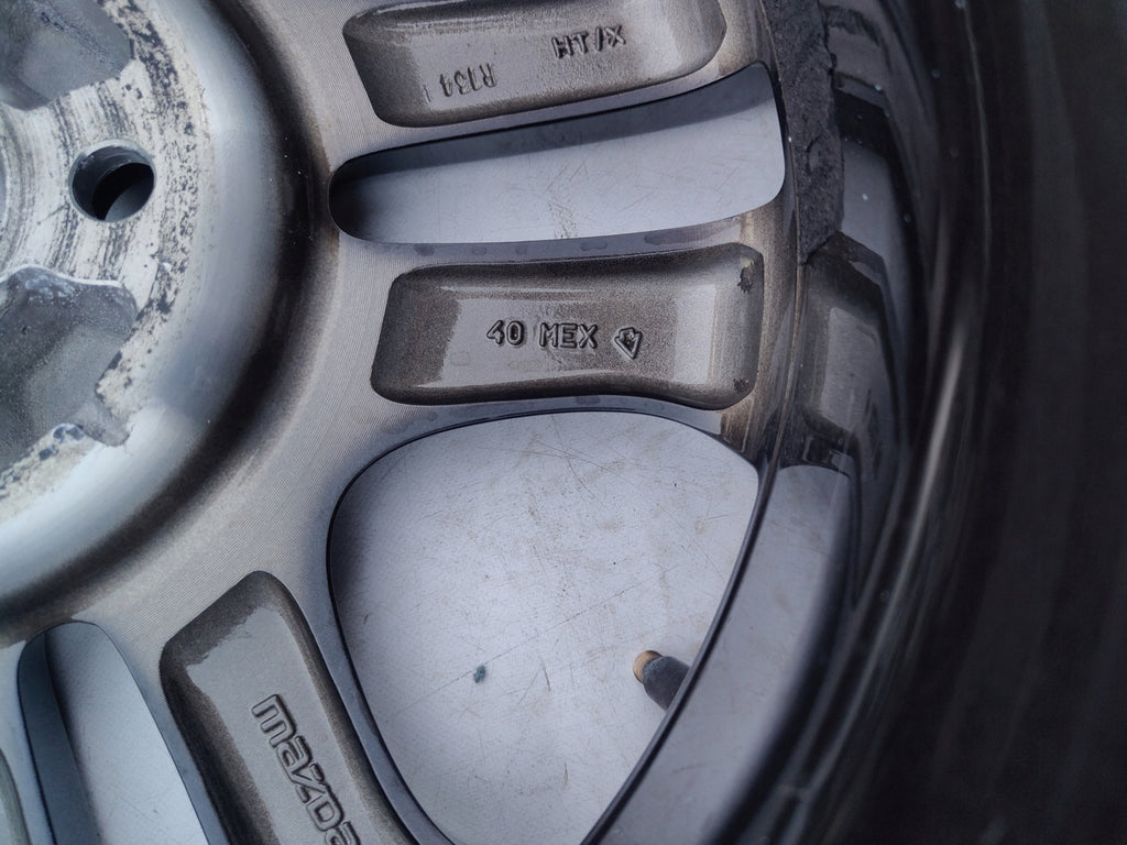 1x Alufelge 16 Zoll 5.5" 4x100 40ET 9965445560 Mazda 2 Rim Wheel