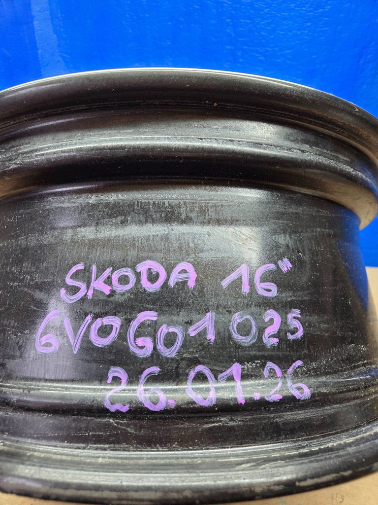 1x Alufelge 16 Zoll 6V0601025 Skoda Fabia I Rim Wheel FEL4288189854ds