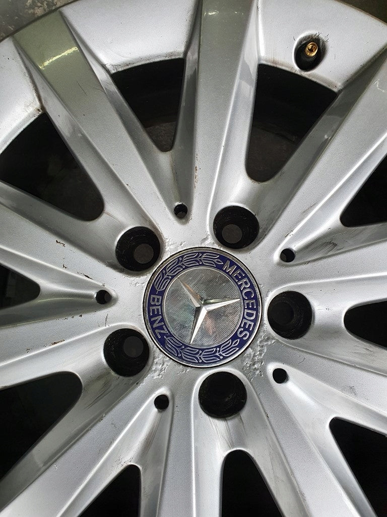 4x Alufelge 16 Zoll 6.5" 5x112 49ET Mercedes-Benz W176 Rim Wheel FEL5399937722jb