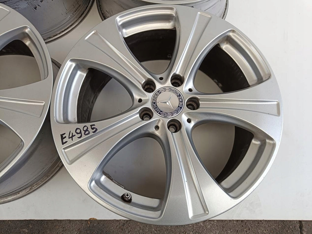 4x Alufelge 18 Zoll 8.0" 5x112 38ET Glanz Silber A2534010800 Mercedes-Benz Glc FEL8312352504mb