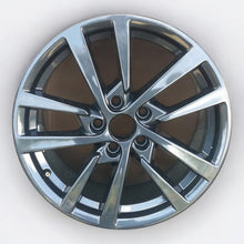 Load image into Gallery viewer, 1x Alufelge 17 Zoll 7.5&quot; 5x112 51ET Glanz Schwarz 8V0601025BS Audi A3 Rim Wheel