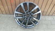 Load image into Gallery viewer, 1x Alufelge 17 Zoll 7.5&quot; 5x112 51ET Glanz Schwarz 8V0601025BS Audi A3 Rim Wheel