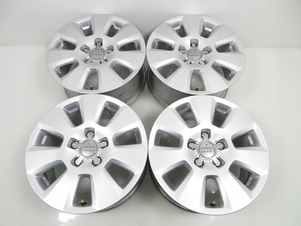 4x Alufelge 16 Zoll 7.5" 5x112 37ET Silber M878011 Audi A6 C6 Rim Wheel