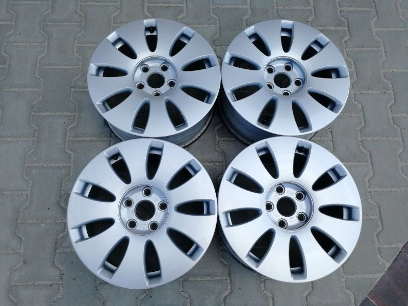 1x Alufelge 16 Zoll 7.0" 5x112 42ET Glanz Silber 8E0601025AE Audi A4 A3