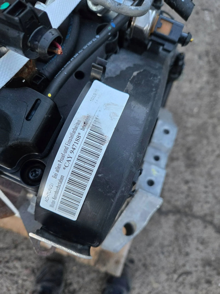 Motor Seat Skoda VW CAY 1.6 TDI 129TKm 2010 Diesel Engine Komplett