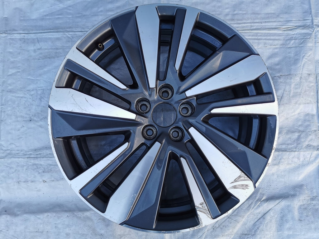 1x Alufelge 19 Zoll 7.5" 5x108 38ET 9809685477 Peugeot Ii Rim Wheel