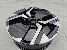 Load image into Gallery viewer, 1x Alufelge 17 Zoll 6.5" 4x108 32ET Glanz Schwarz 9849269080 Peugeot 2008 Ii FEL5176354254hs