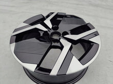 Load image into Gallery viewer, 1x Alufelge 17 Zoll 6.5" 4x108 32ET Glanz Schwarz 9849269080 Peugeot 2008 Ii FEL5176354254hs
