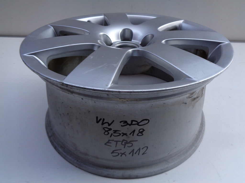 1x Alufelge 18 Zoll 8.5" 5x112 45ET VW Phaeton Rim Wheel