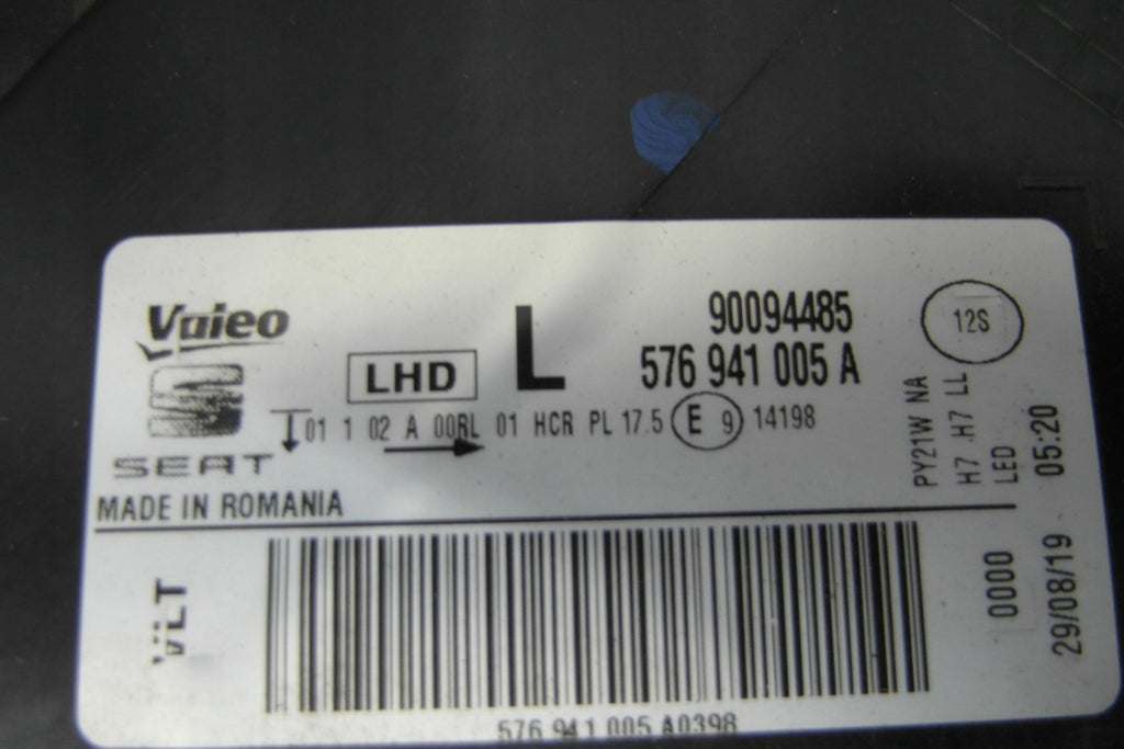 Frontscheinwerfer Seat Ateca 576941005A LED Links Scheinwerfer Headlight