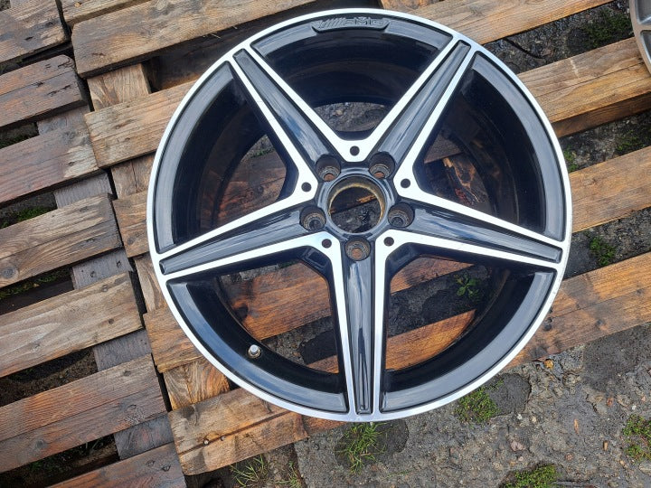 1x Alufelge 18 Zoll 7.5" 5x112 44ET A2054011100 Mercedes-Benz A205 Rim Wheel FEL3239604481wi