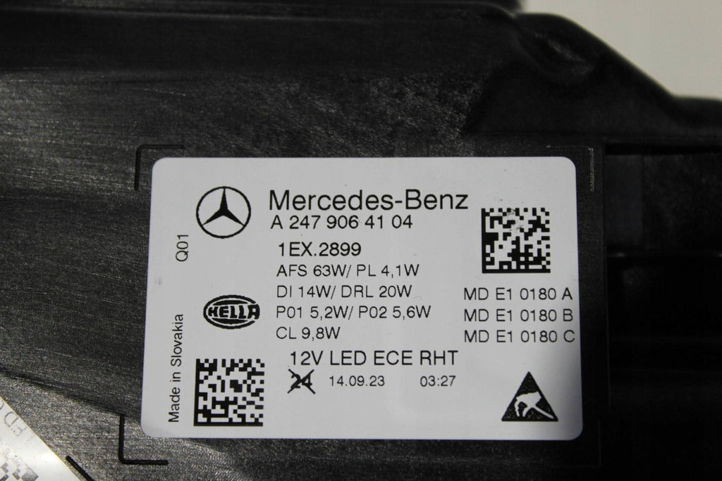 Frontscheinwerfer Mercedes-Benz Gla H247 A2479064104 Links Headlight SCH9648386765oy