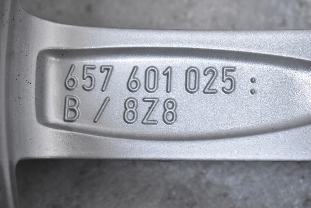 1x Alufelge 16 Zoll 6.0" 5x100 38ET Glanz Silber 657601025 Skoda Scala Kamiq