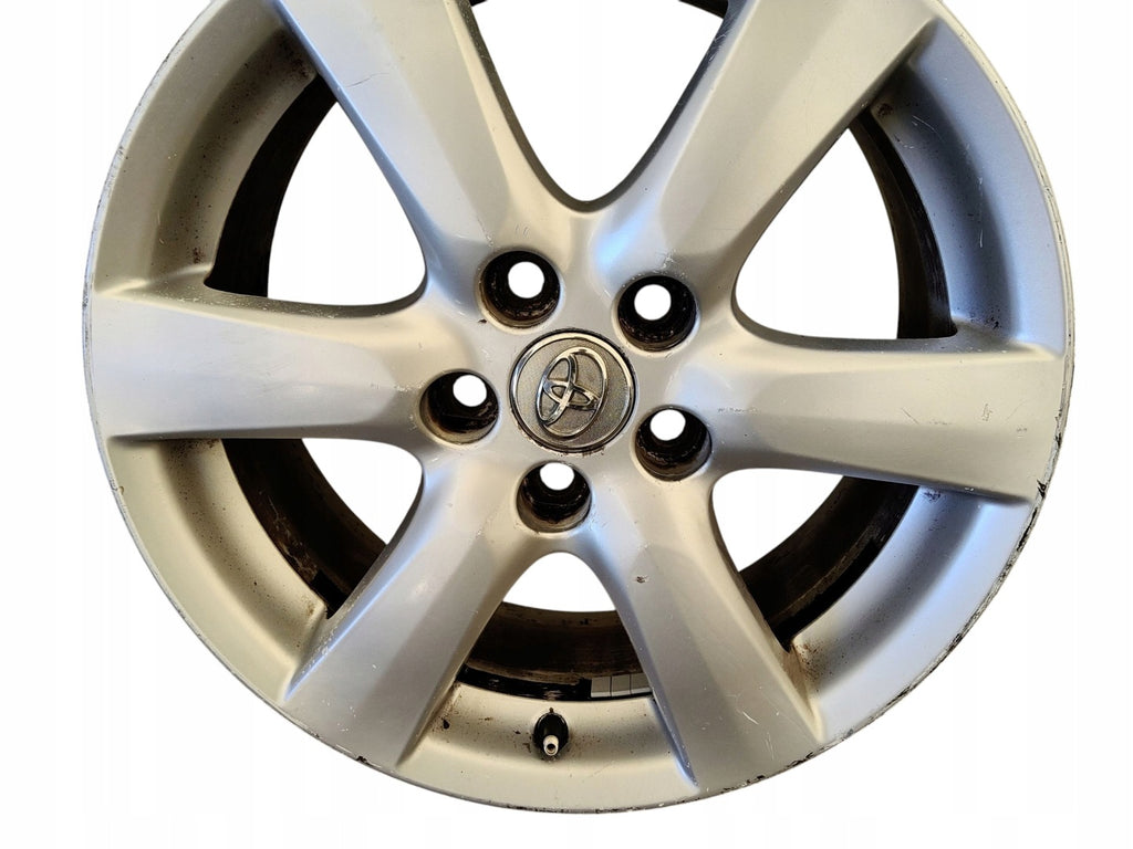 4x Alufelge 17 Zoll 7.0" 5x114.3 Glanz Silber Toyota Avensis Rim Wheel FEL1208259274gs
