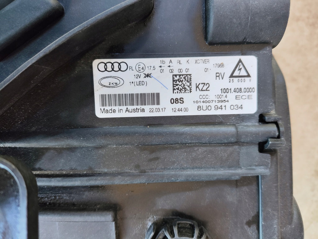 Frontscheinwerfer Audi Q3 8U0941034 Xenon Rechts Scheinwerfer Headlight SCH4889809917rq
