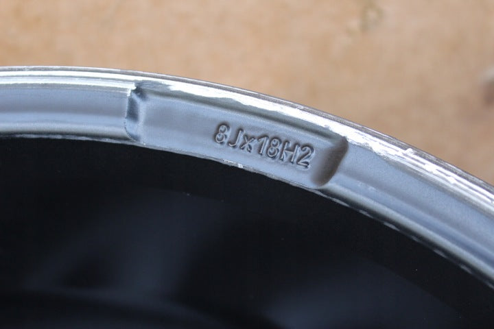 1x Alufelge 18 Zoll 8.0" 5x108 45ET KBA53802 Rim Wheel FEL7266608487db