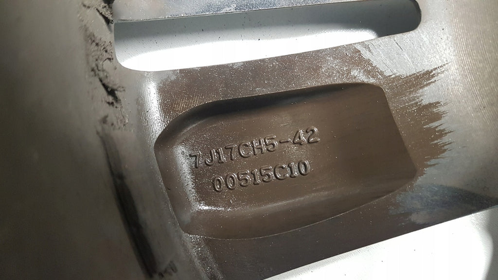 1x Alufelge 17 Zoll 7.0" 5x108 42ET Glanz Graphit YP00064180 Opel Grandland X