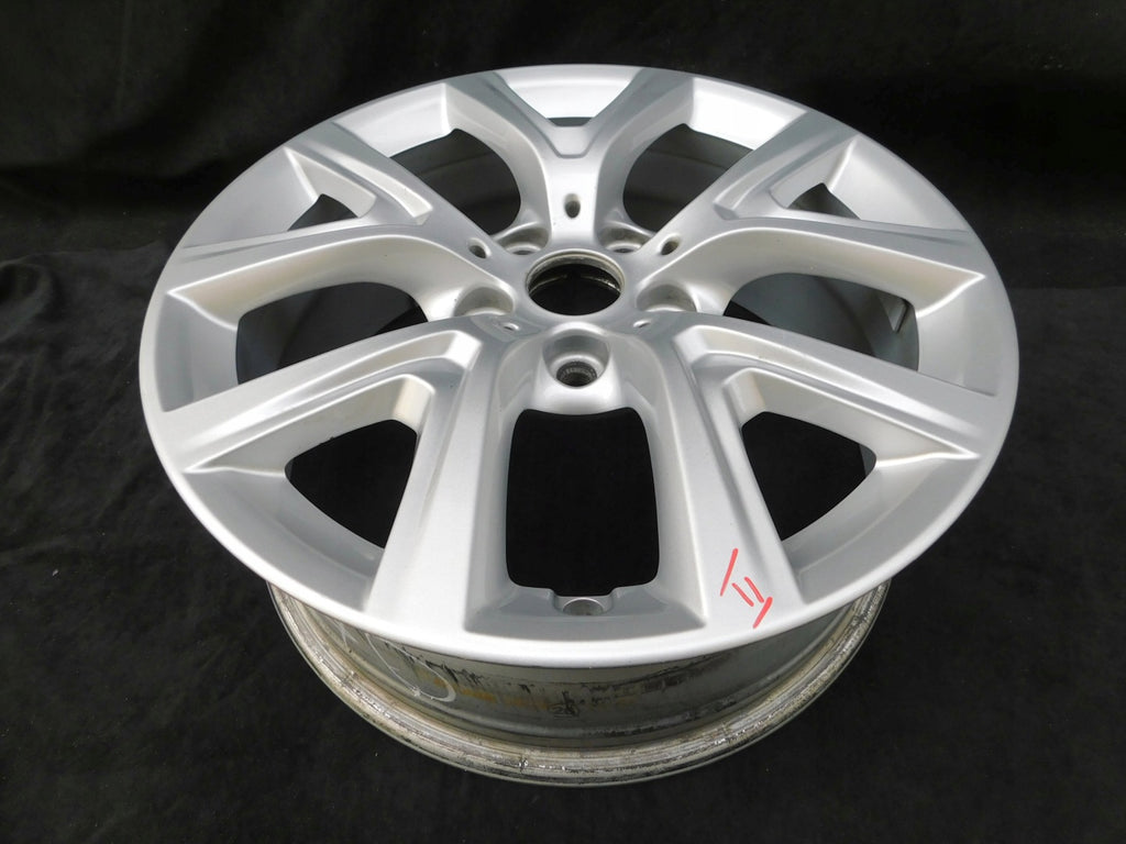 1x Alufelge 17 Zoll 6.5" 5x112 39ET Glanz Silber 6856076 BMW F39 X1 F48 FEL3479864826br