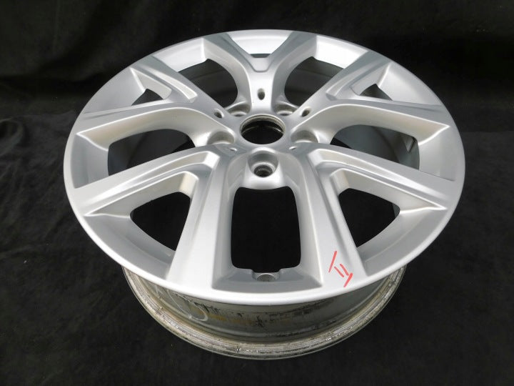 1x Alufelge 17 Zoll 6.5" 5x112 39ET Glanz Silber 6856076 BMW F39 X1 F48 FEL3479864826br