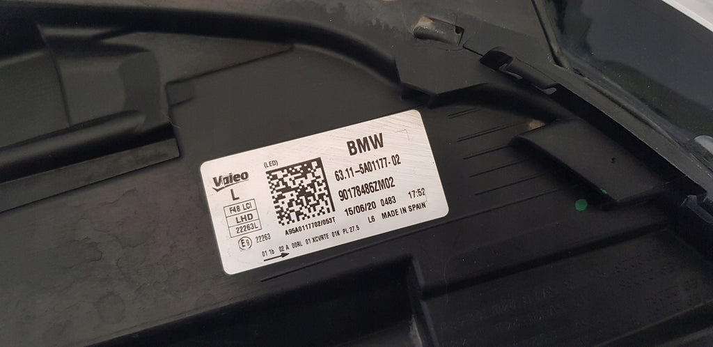 Frontscheinwerfer BMW X1 F48 5A01177-02 LED Links Scheinwerfer Headlight SCH1933654414qs