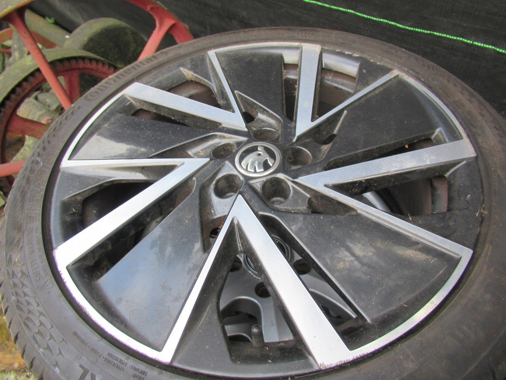 1x Alufelge 18 Zoll 7.0" 5x100 39ET 658601025J Mg Kamiq Rim Wheel FEL3758062973qv