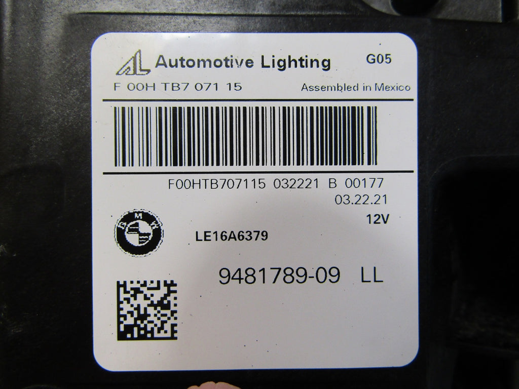Frontscheinwerfer BMW X5 G05 G06 9481789-09 Laser Links Scheinwerfer Headlight SCH9032834651kd
