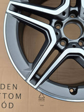 Load image into Gallery viewer, 1x Alufelge 18 Zoll 7.5" 5x112 44ET Glanz Grau A2054019500 Mercedes-Benz W205 FEL3618456265gn