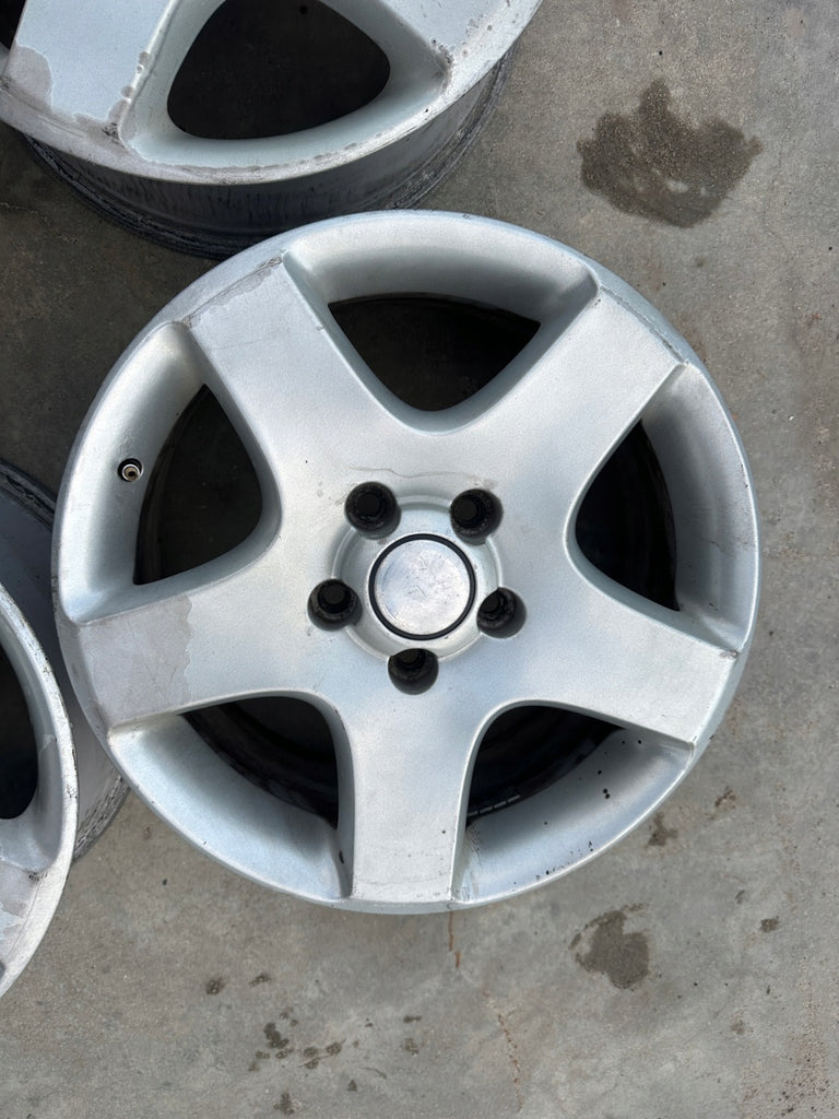 4x Alufelge 17 Zoll 7.5" 5x120 55ET Glanz Silber 7L6601025E VW Touareg Rim Wheel FEL1402595151vn