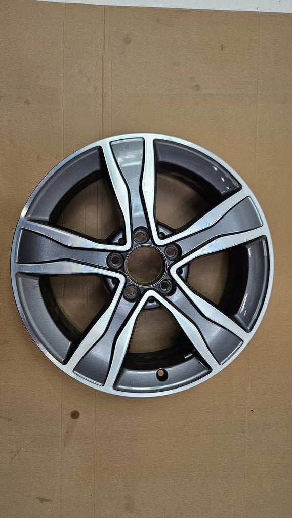 1x Alufelge 17 Zoll 7.0" 5x112 A2054010800 Mercedes-Benz Rim Wheel