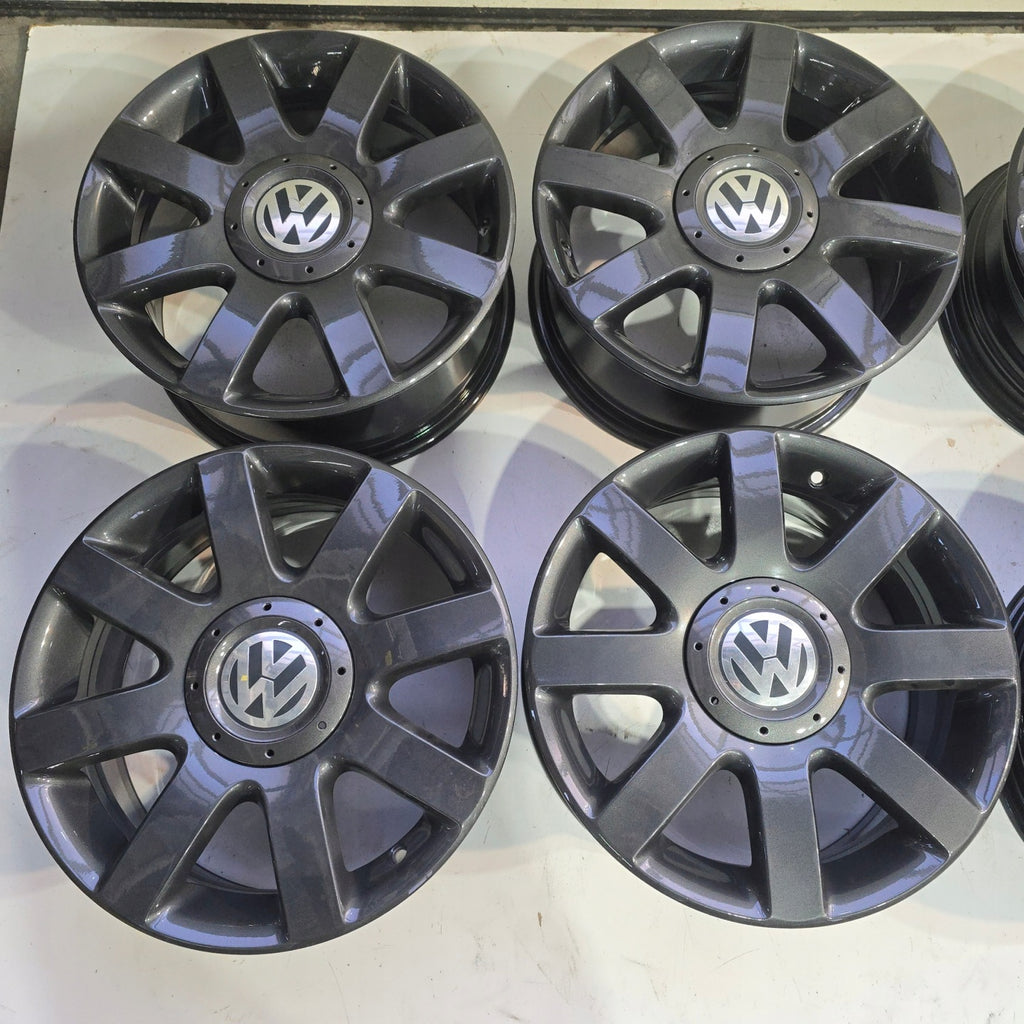 4x Alufelge 16 Zoll 6.5" 5x112 50ET 1T0601025M VW Golf VIII Touran Caddy FEL2873300458sb