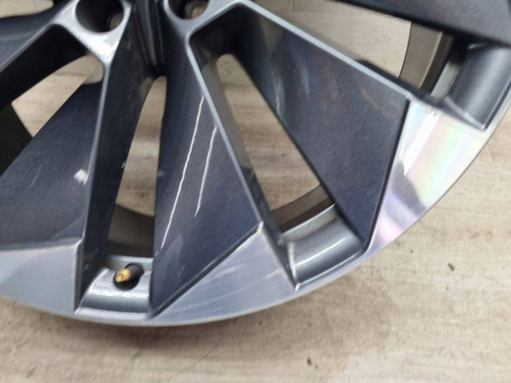 1x Alufelge 21 Zoll 8.5" 5x112 40ET Glanz Schwarz 5LA601025L Skoda Enyaq Iv FEL5354448757cm